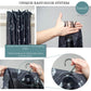 Premium black travel blind