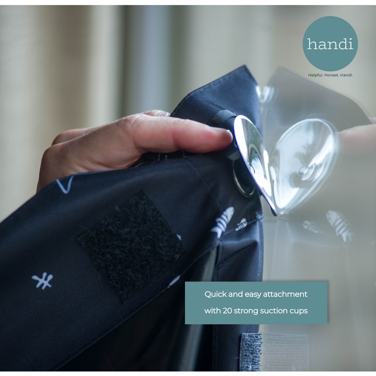 Handi Travel Blackout Blind